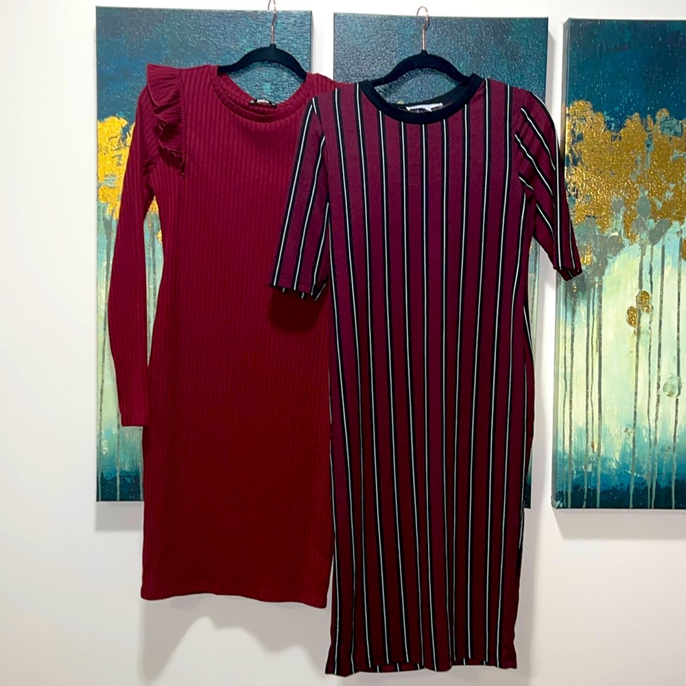 Burgundy Dress Bundle